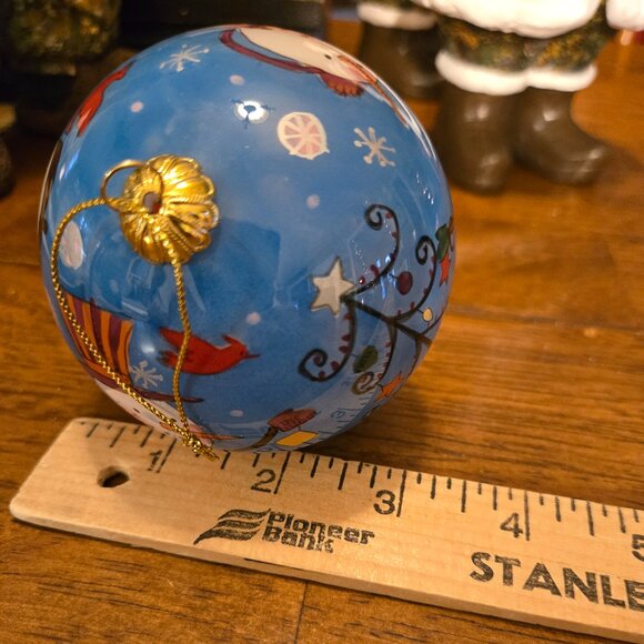 Pier 1 Li Bien Snowman Christmas Tree Ornament - Picture 8 of 9